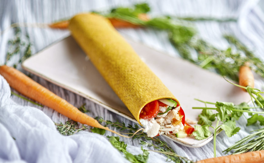 Wrap en go met deze heerlijke lunch gerecht